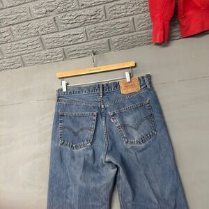 Levis 508 Regular Taper Fit Mens Jeans Medium Wash Blue Denim W34 L32